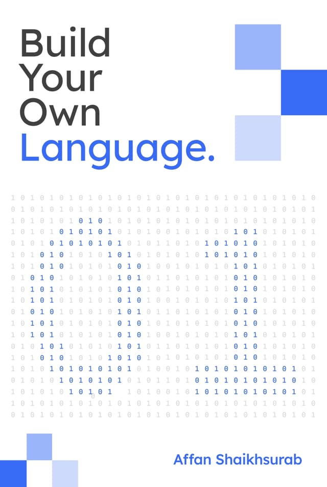 Build Your Own Programming Language book cover